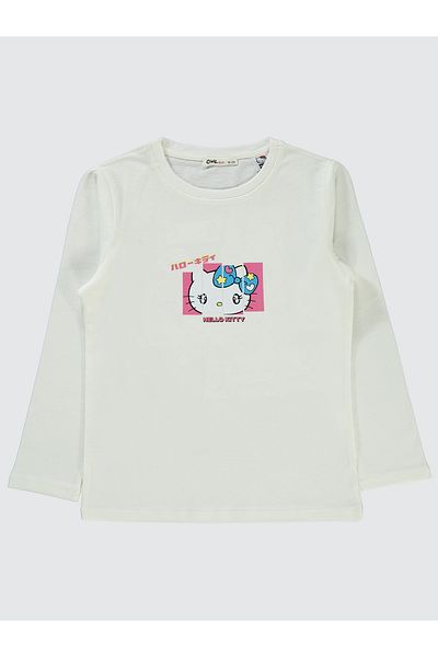 Civil Girls 6-9 Years Girl's Ecru Sweatshirt