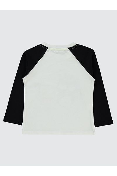 Civil Boys 2-5 Years Old Boy Ecru Sweatshirt