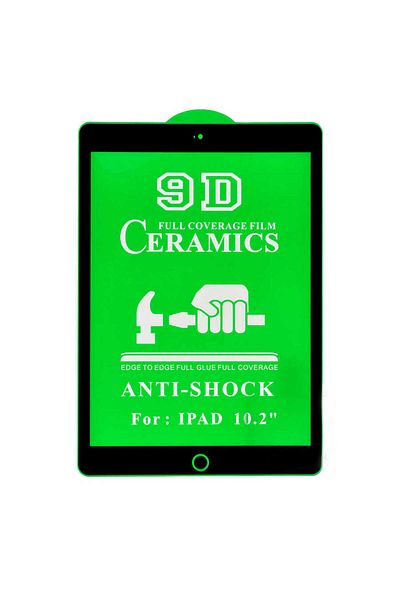 KILIFTECH iPad 10.2 (8Th Generation) Compatible Mtsc Tablet Ceramic Screen Protector-Black