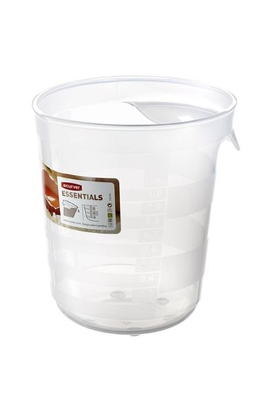 CURVER ,Essentials,Measuring Jug,1L,Transparent