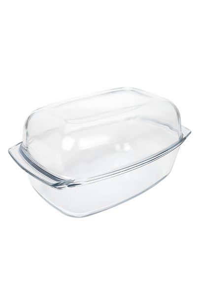 Termisil ermisil,Borosilicate Glass,Rectangular Casserole,7L,Suitable for Stove Kind and oven.