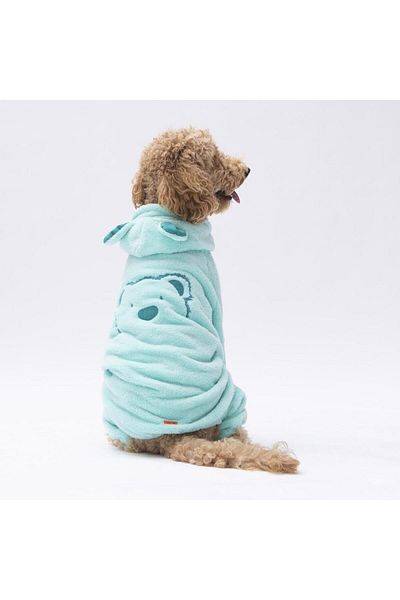 Pawstar Mint Koala Medium and Large Breed Plush Jumpsuit Dog Jumpsuit Dog Outfit Cat Outfit