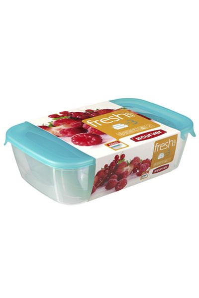 CURVER ,Food Storage,Fresh&Go,Set of 3 Pieces,with cover,Sizes (0.5L+1L+2L)
