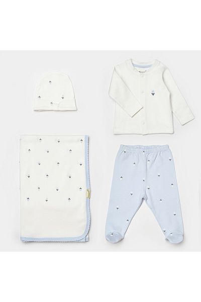 Biorganic Love Floral 4-Piece Hospital Discharge Set - 62361