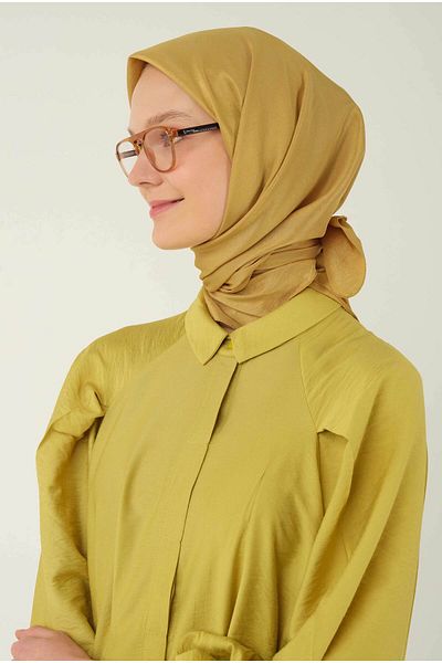 HEQA Eșarfă Kraş moale verde acid