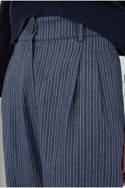 HEQA Pantaloni Lena Albastru