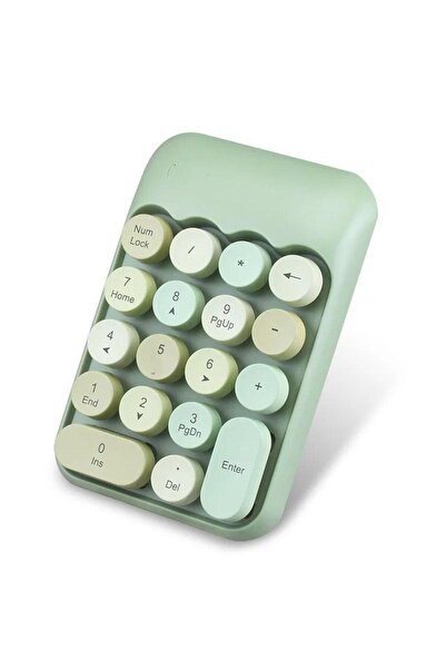 Mi7a Kablosuz Wıreless Numeric Keypad 18 Tuşlu Sayısal Klavye Numpad