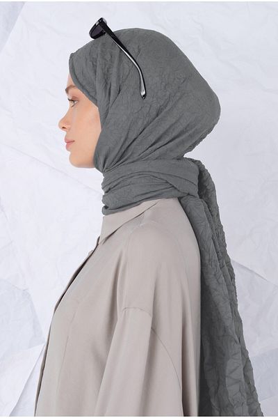 HEQA Smoke Kraş Shawl