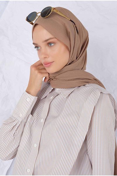 HEQA Milk Coffee Dream Shawl
