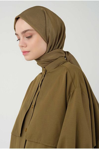 HEQA Soft Shawl Oil Green