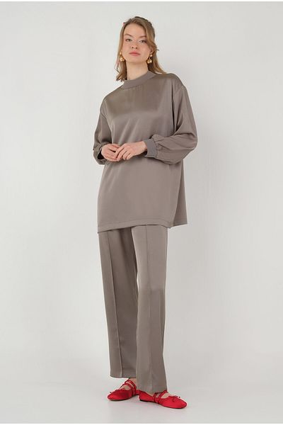 HEQA Mink Satin Set - Ribbed