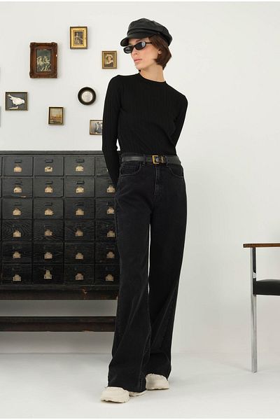 HEQA Palazzo Jean Black