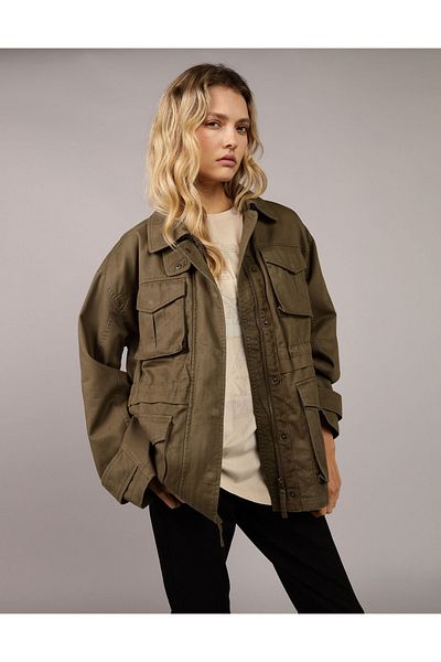 American Eagle Green Jackets Styles Prices Trendyol