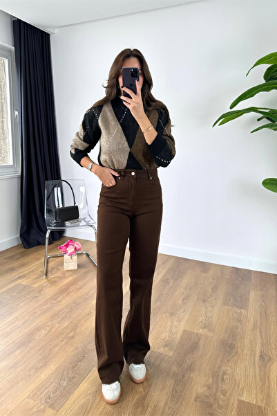 BİRCANÇİL حذاء ZR Pelax بني مرير مستقيم