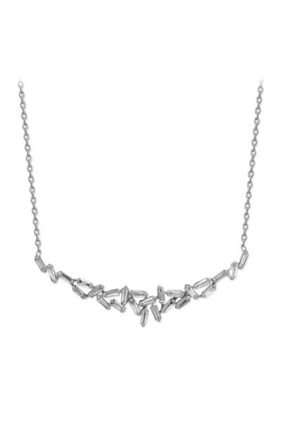 Ariş Baget Pırlantalı Yay Kolye