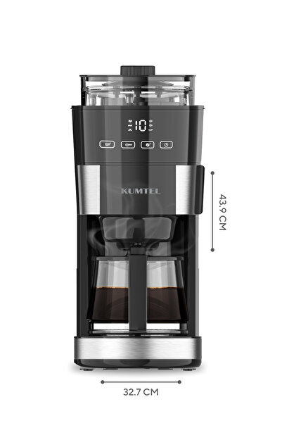 KUMTEL Dijital Filtre Kahve Makinesi HCFM-02