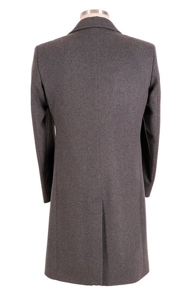 BLU 100% Cashmere Slim-fit Overcoat