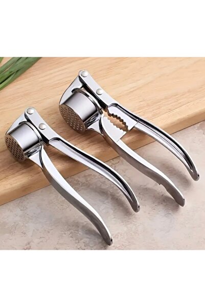 Ece Genç عصارة ثوم معدنية - أداة يدوية مقاومة للصدأ