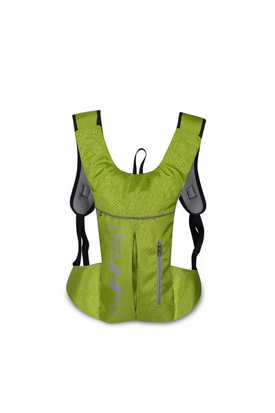 Nivia Gym Drawstring Bag | Green, Polyester | Yoga, Running, Hiking, Small Backpack