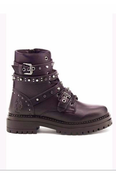 U.S. Polo Assn. Πολοποντίκα καφέ μπότες ποδηλάτου