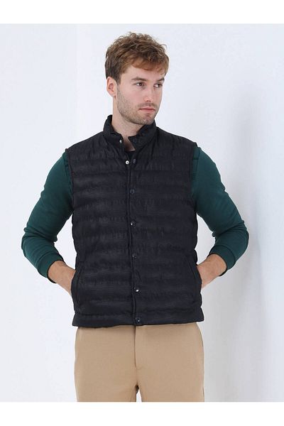 Kip Υφαντό αθλητικό γιλέκο Navy Blue
