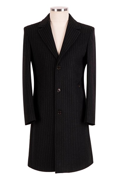 BLU % 100 Kaşmir Slim-fit Palto