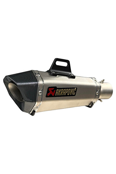 Universal Akrapoviç Ekzoz Susturuculu Motorsiklet Egzozu