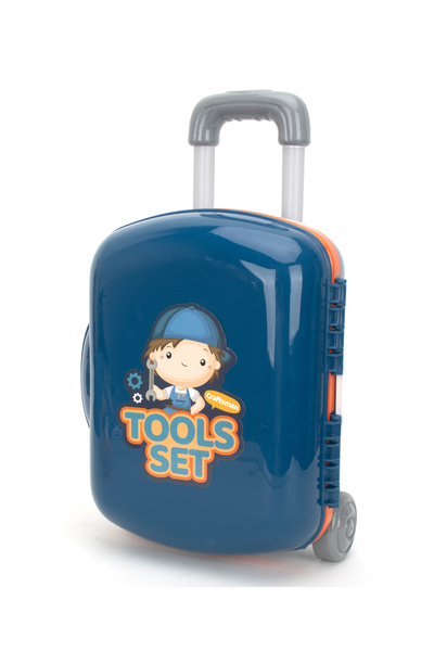 Fab N Funky Tools Workshop Playset - 16 Piece Pretend Toy for Ages 3+, L 94.5 x B 34 x H 94cm