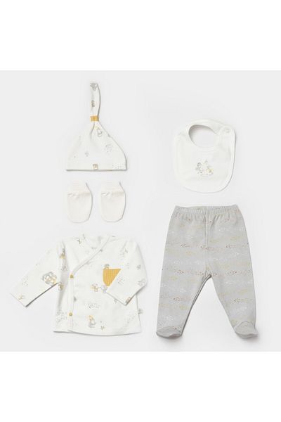 Biorganic Penguin Club 5-Piece Baby Hospital Discharge Set 62351