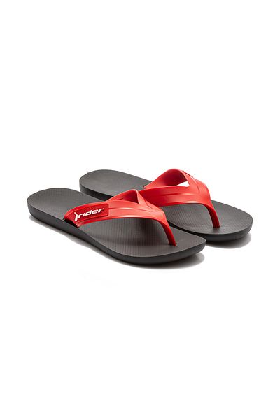 Rider Men's Flip Flops Strike - Black/Red 39/46