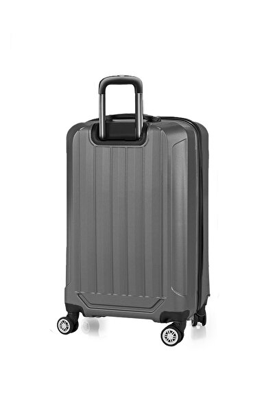 POLO&SKY Spring Model Kabin (KÜÇÜK) Boy Füme Renk Valiz Bavul