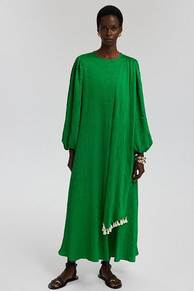 Touché Privé Ethnisches Kleid - Quasten und Gürtel