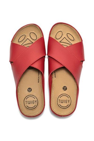 Twigy Papuci de damă Duygu Rosii 36/40
