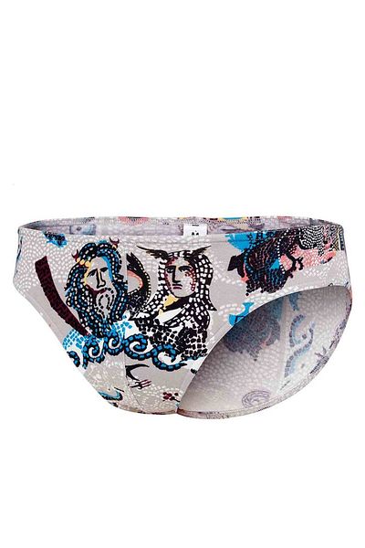 Doreanse Ανδρικό Modal Textile Πολύχρωμο εμπριμέ εσώρουχο Slip 1239