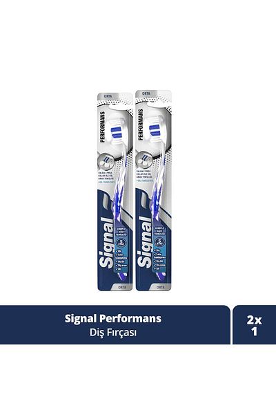 Signal أداء فرشاة الأسنان 1 قطعة X2