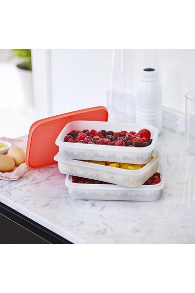 Tupperware 675 ml Alaska Freezer Storage Container - 3 Layer Watermelon