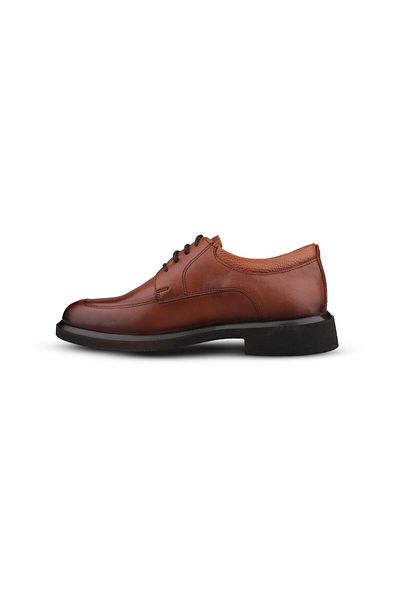 M.P. Men's Lace-Up Tan Classic Shoes