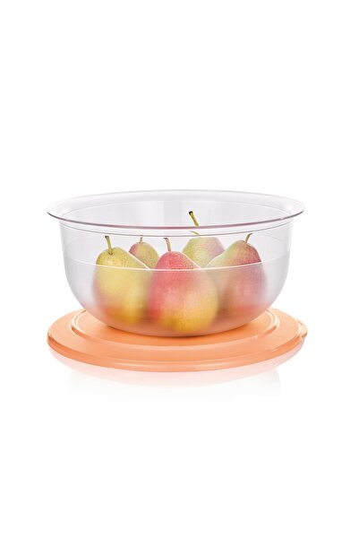 Tupperware 2.1L Crystal Bowl - Peach