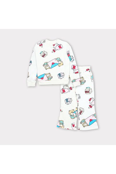 Hello Kitty Girls Sweatshirt And Joggers Set