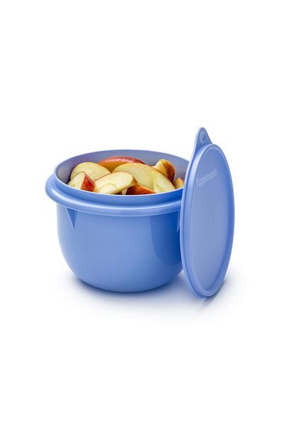 Tupperware Miksim Food Preparation and Mixing Container Blue Blackberry 1.1 Lt