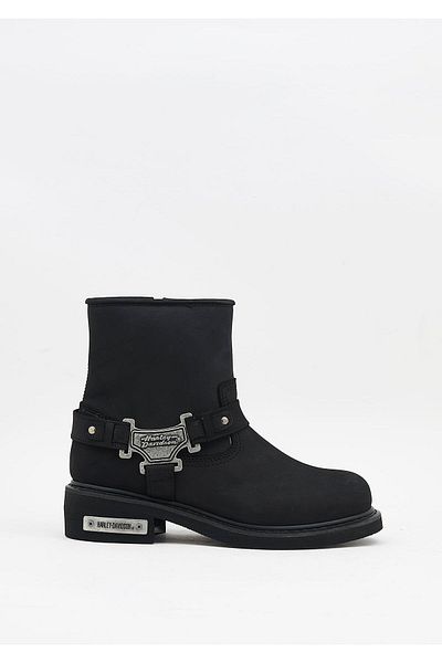 Harley Davidson Harley-Davidson Estes Men's Black Nubuck Boots