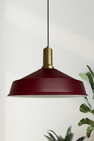 Bamyum Asaletli Eskitme Fener Başlık Tekli Avize Sarkıt Ofis Showroom Salon M...