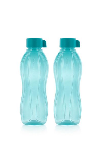 Tupperware Blue Eco Bottle 2-Piece Water Bottle and Flask - 1Lt