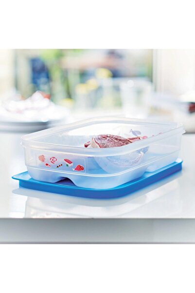 Tupperware Serin Buzdolabı Saklama Kabı Su Mavisi 1.8 Lt