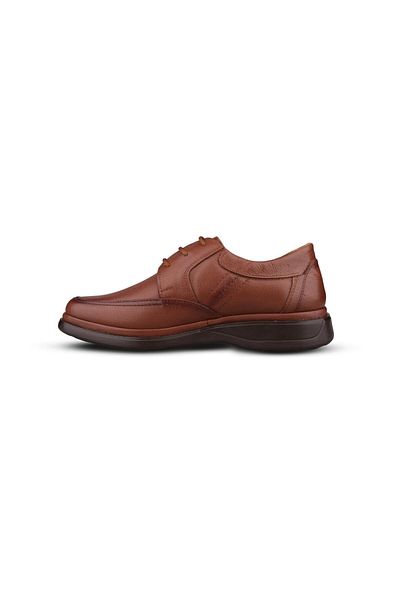 M.P. Men's Lace-Up Tan Classic Shoes