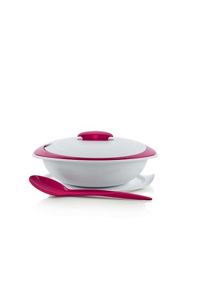 Tupperware 1.5 Lt Cherry Plate - Stylish Service