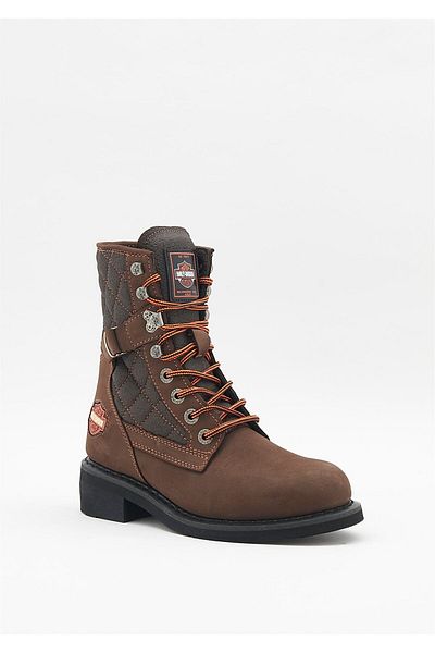 Harley Davidson Harley-Davidson New Worker Women's Brown Suede Boots