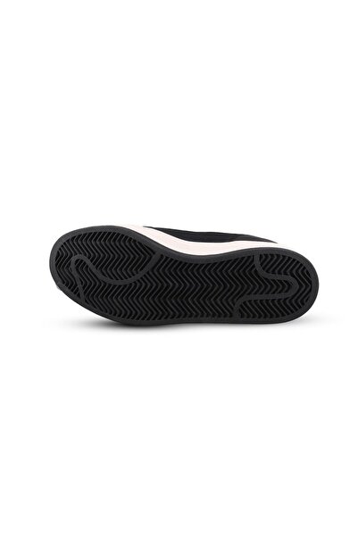 M.P. Erkek Bağcıklı Siyah-Beyaz Sneaker