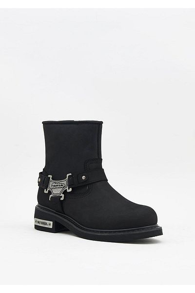 Harley Davidson Harley-Davidson Estes Men's Black Nubuck Boots