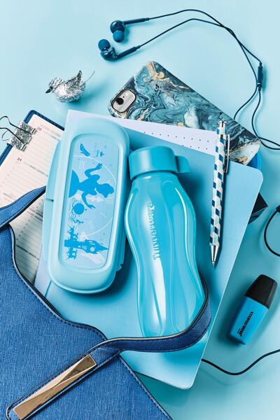 Tupperware Eco Şişe Suluk Ve Matara Mavi 310ml